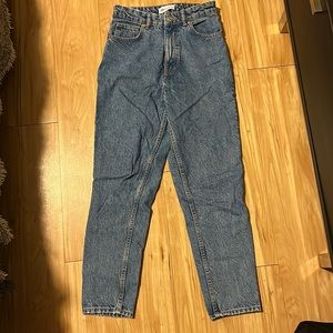 Zara mom jeans in medium wash